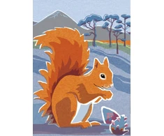 KNYGA Jane Smith Nature Notebook: Raudona Squirrel