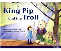 KNYGA Janine Scott Bug Club Raudona C (KS1) King Pip and the Troll 6-pack