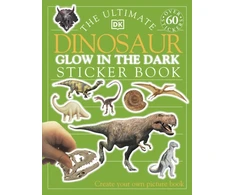 KNYGA Jayne Parsons Ultimate Dinosaur Glow in the Dark Sticker Book