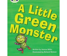 KNYGA Jeanne Willis Bug Club Phonics - Phase 4 Unit 12: A Little Žalias Monster