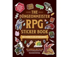 KNYGA Jef Aldrich Dungeonmeister RPG Sticker Book