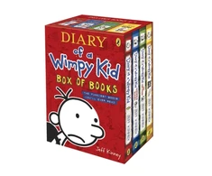 KNYGA Jeff Kinney Kinney Jeff Diary of a Wimpy Kid Box of Books