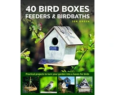 KNYGA Jen Green 40 Bird Boxes, Feeders &amp; Birdbaths