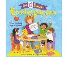KNYGA Jenna Lettice 12 Days of Kindergarten, A Book for Kindergarteners