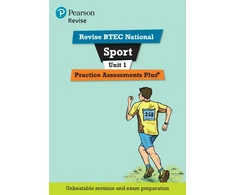 KNYGA Jennifer Stafford Brown Pearson REVISE BTEC National Sport Practice Assessments Plus U1 - for 2025 exams