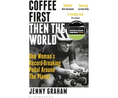 KNYGA Jenny Graham Coffee First, Then the World, One Woman's Record-Breaking Pedal Around the Planet