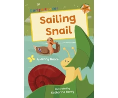 KNYGA Jenny Moore; Katharine Henry Sailing Snail, (Oranžinis Early Reader)