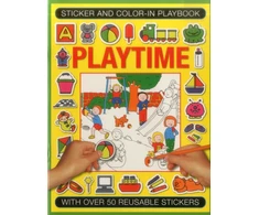 KNYGA Jenny Tulip Sticker and Color-in Playbook: Playtime