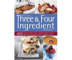KNYGA Jenny White Best Ever Three &amp; Four Ingredient Cookbook