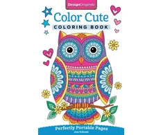 KNYGA Jess Volinski Color Cute Coloring Book, Perfectly Portable Pages