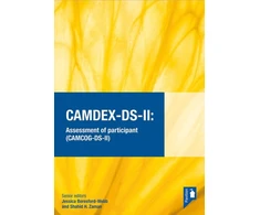 KNYGA Jessica Beresford Webb CAMDEX-DS-II: The Cambridge Examination for Mental Disorders of Older People with Down Syndrome and Others with Intellectual Disabilities. (Version II) Assessment of participant (CAMCOG-DS-II)