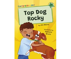 KNYGA Jill Atkins; Ramona Bruno Top Dog, Rocky!, (Žalias Early Reader)