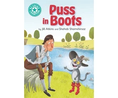 KNYGA Jill Atkins Reading Champion: Puss in Boots, Independent Reading Turquoise 7