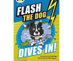 KNYGA Jim Eldridge Bug Club Independent Fiction Year 3 Brown B Flash the Dog Dives In!