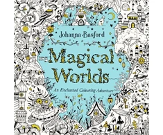 KNYGA Johanna Basford Magical Worlds, An Enchanted Colouring Adventure