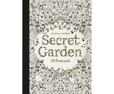 KNYGA Johanna Basford Secret Garden: 20 Postcards