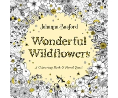 KNYGA Johanna Basford Basford Johanna Wonderful Wildflowers: A Colouring Book &amp; Floral Quest