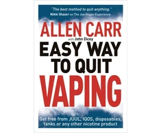 KNYGA John Dicey John Allen Carr's Easy Way to Quit Vaping: Get Free from JUUL, IQOS, Disposables, Tanks or any other Nicotine Product