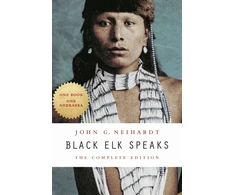 KNYGA John G Neihardt Juodas Elk Speaks