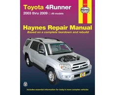 KNYGA John Haynes Toyota 4Runner 2003 To 2009, All models