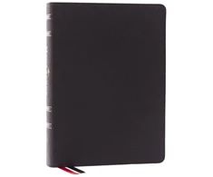 KNYGA John Macarthur LSB MacArthur Study Bible 2nd Edition: Unleashing God's Truth One Verse at a Time (Juodas Genuine Leather, Comfort Print, Thumb Indexed)