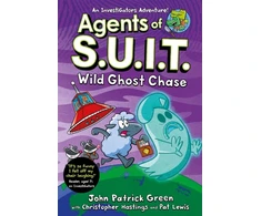 KNYGA John Patrick Green John Patrick Žalias Agents of S.U.I.T.: Wild Ghost Chase, A Laugh-Out-Loud Comic Book Adventure!
