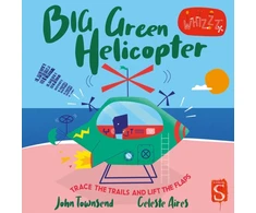 KNYGA John Townsend Whirrr! Big Žalias Helicopter