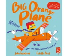 KNYGA John Townsend Whizzz! Big Oranžinis Plane!
