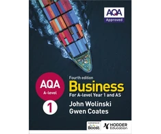 KNYGA John Wolinski AQA A-level Business Year 1 and AS Fourth Edition (Wolinski and Coates)