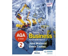 KNYGA John Wolinski AQA A-level Business Year 2 Fourth Edition (Wolinski and Coates)