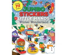 KNYGA Jomike Tejido Jumbo Stickers for Little Hands: Winter Wonderland