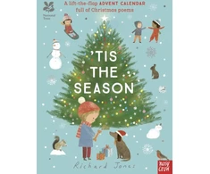KNYGA Jones Richard National Trust: 'Tis the Season: A Lift-the-Flap Advent Calendar Full of Christmas Poems