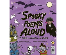 KNYGA Joseph Coelho Spooky Poems Aloud, 25 Poems to Frighten and Delight