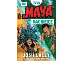 KNYGA Josh Lacey Time Travel Twins: The Maya Sacrifice