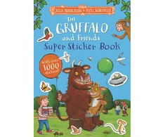 KNYGA Julia Donaldson Gruffalo and Friends Super Sticker Book