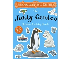 KNYGA Julia Donaldson Jonty Gentoo Sticker Activity Book (PB)