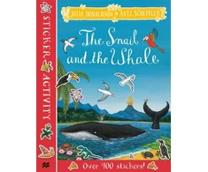 KNYGA Julia Donaldson Snail and the Whale Sticker Book