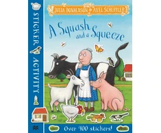 KNYGA Julia Donaldson Squash and a Squeeze Sticker Book