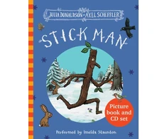 KNYGA Julia Donaldson Stick Man Book &amp; CD