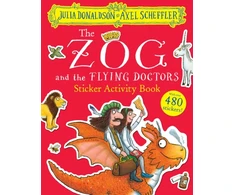 KNYGA Julia Donaldson Donaldson Julia Zog and the Flying Doctors Sticker Book (PB)