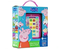 KNYGA Julia Lobo Peppa Pig: Me Reader 8-Book Library and Electronic Reader Sound Book Set