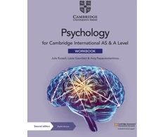 KNYGA Julia Russell Cambridge International AS &amp; A Level Psychology Workbook with Digital Access (2 Years)