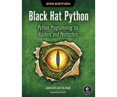 KNYGA Justin Seitz Juodas Hat Python, 2nd Edition