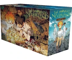 KNYGA Kaiu Shirai Promised Neverland Complete Box Set, Includes volumes 1-20 with premium