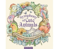 KNYGA Kanoko Egusa Egusa Kanoko Symphony of Cute Animals: A Curious Coloring Book Adventure