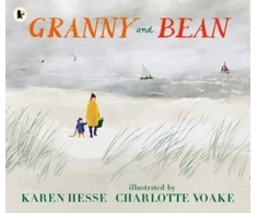 KNYGA Karen Hesse Granny and Bean, A lyrical celebration of spending time with grandparents and making memories at the seaside
