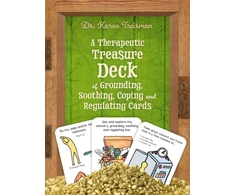 KNYGA Karen Treisman Therapeutic Treasure Deck of Grounding, Soothing, Coping and Regulating Cards