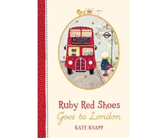 KNYGA Kate Knapp Ruby Raudona Shoes Goes To London