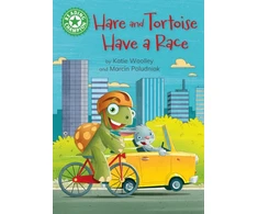 KNYGA Katie Woolley Reading Champion: Hare and Tortoise Have a Race, Independent Reading Žalias 5