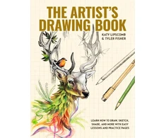 KNYGA Katy Lipscomb Artist's Drawing Book, The, Learn How to Draw, Sketch, Shade, and More with Easy Lessons and Practice Pages